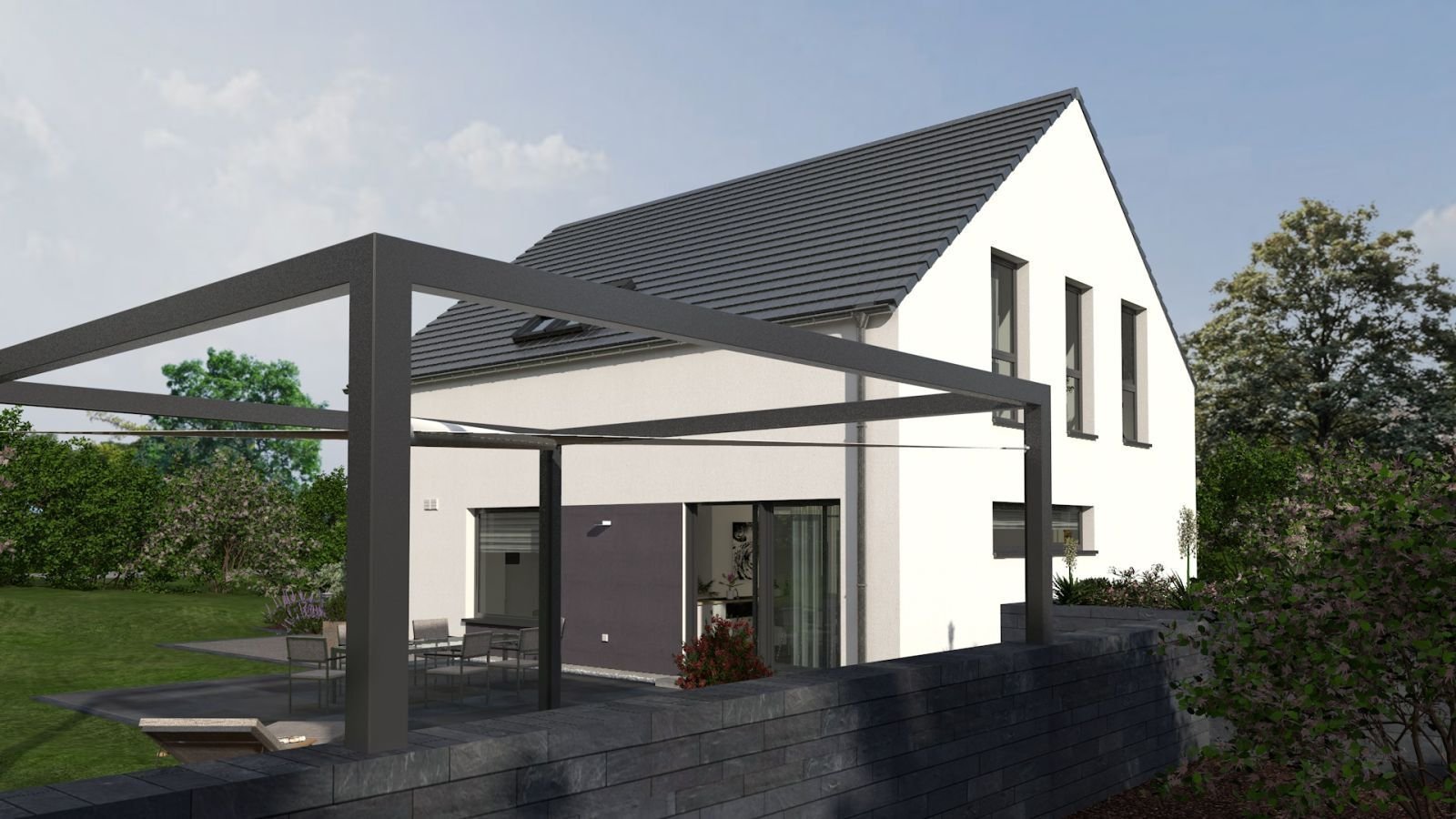 Einfamilienhaus und Raumwunder unter einem Dach - Made by OKAL