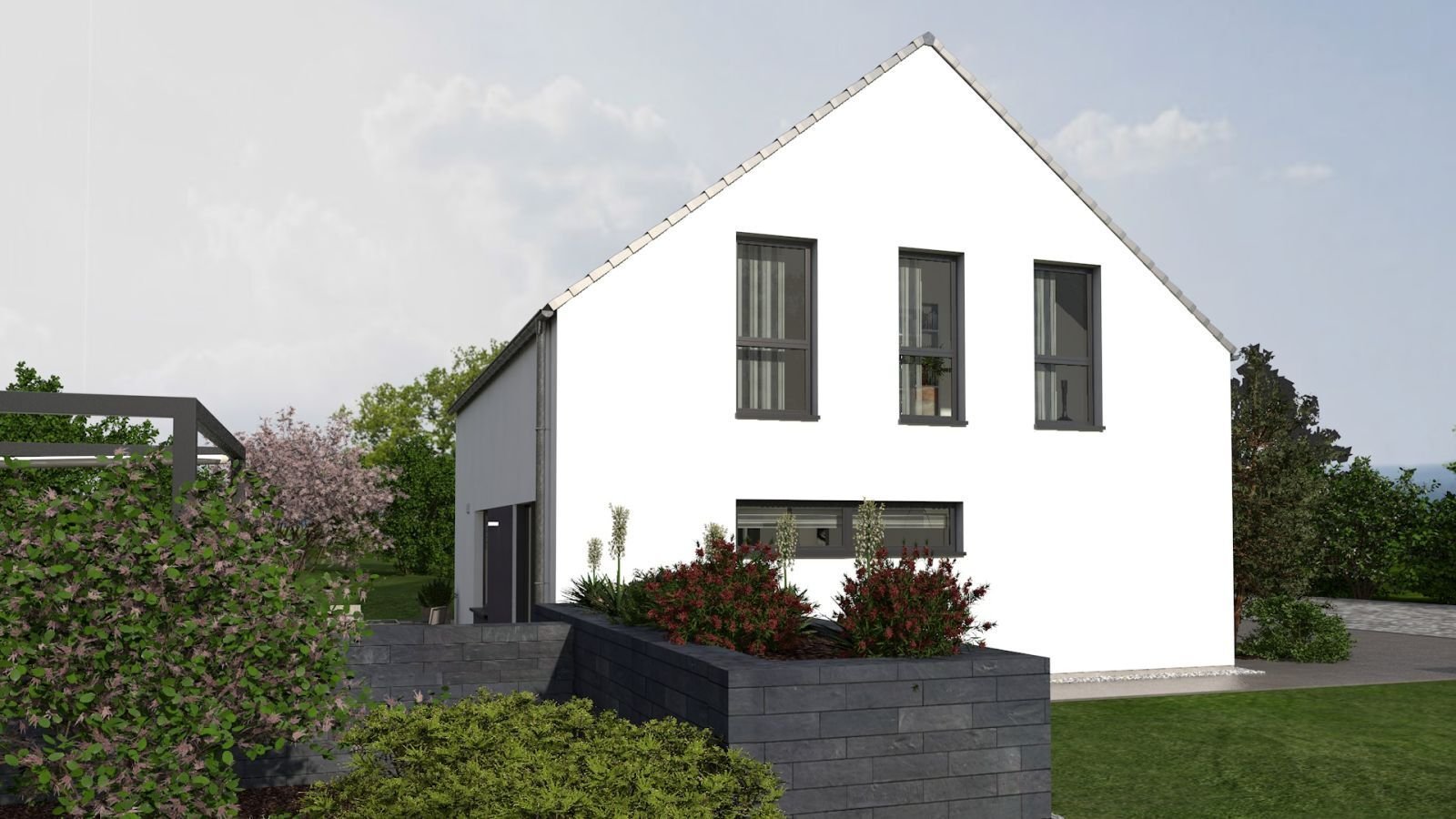 Einfamilienhaus und Raumwunder unter einem Dach - Made by OKAL