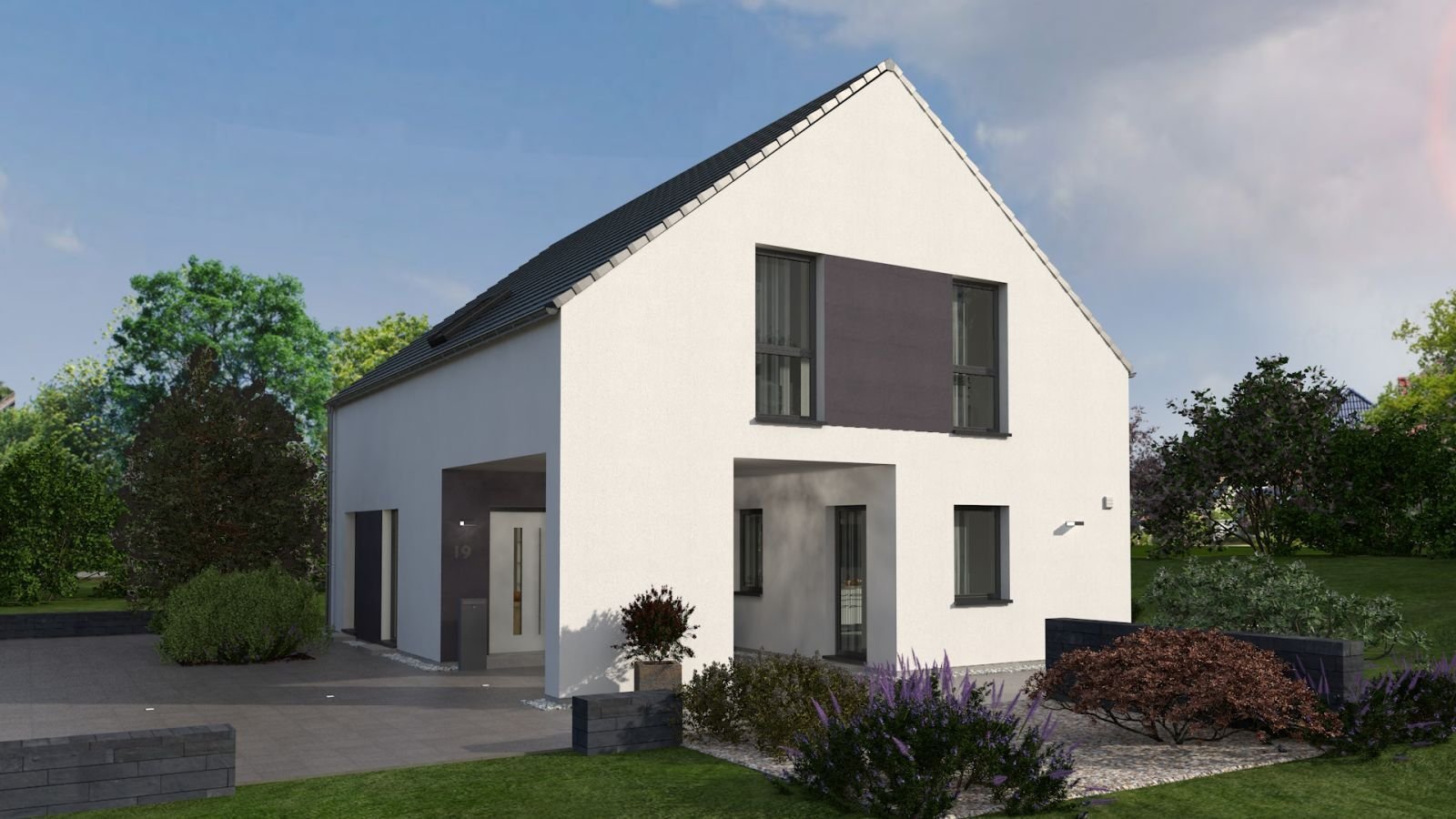 Einfamilienhaus und Raumwunder unter einem Dach - Made by OKAL