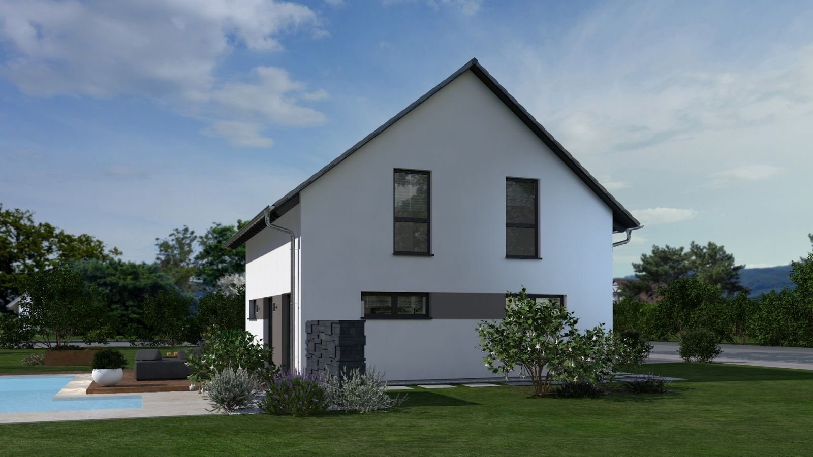 Das klassische Einfamilienhaus mit offener Bauweise - Mady by OKAL