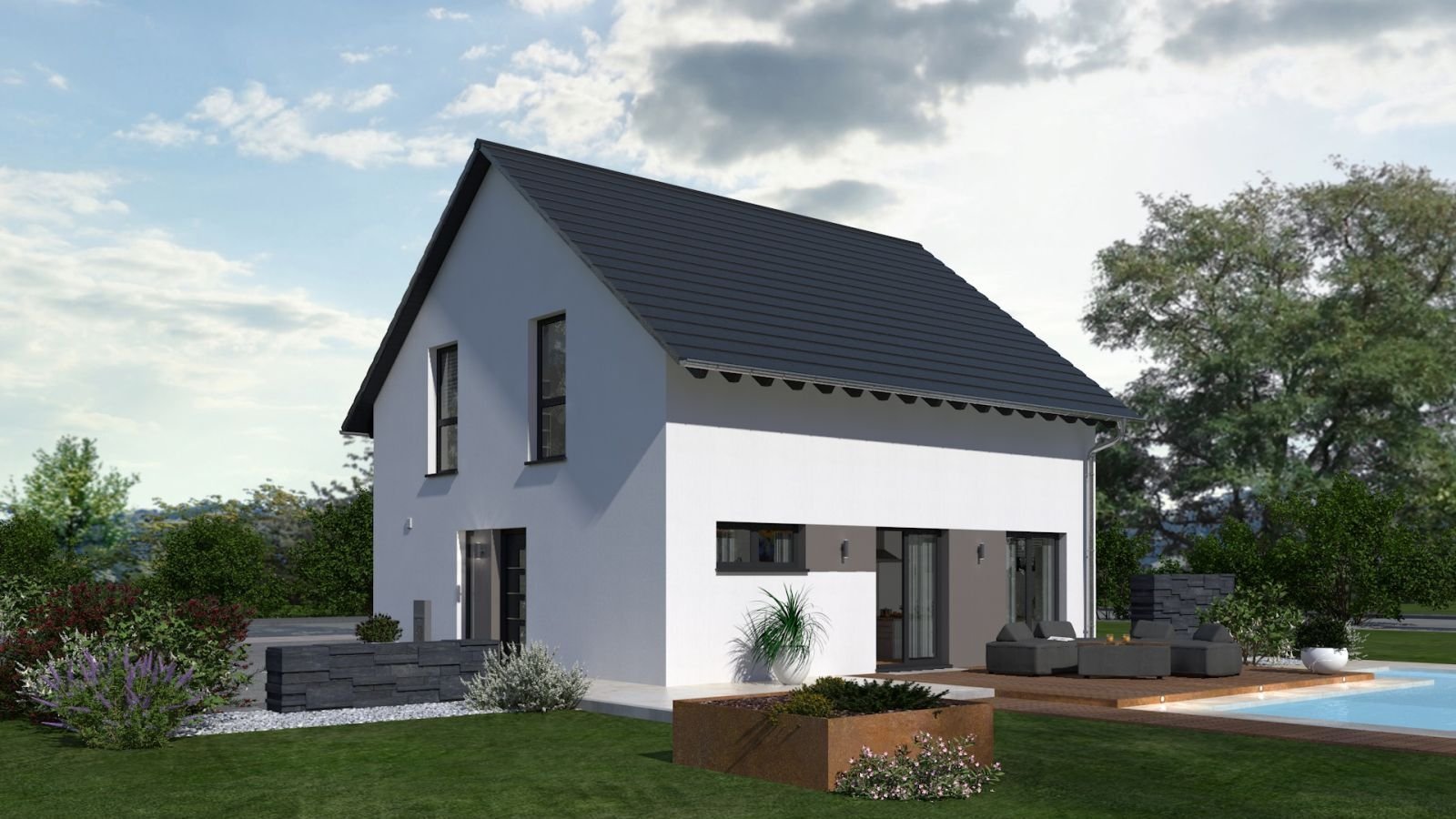 Das klassische Einfamilienhaus mit offener Bauweise - Mady by OKAL