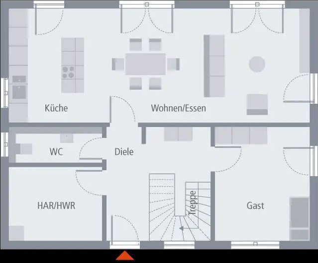 Großzügig, lichtdurchflutet, viel Platz - der Hingucker unter den Designhäusern! Mit Wohnkeller.