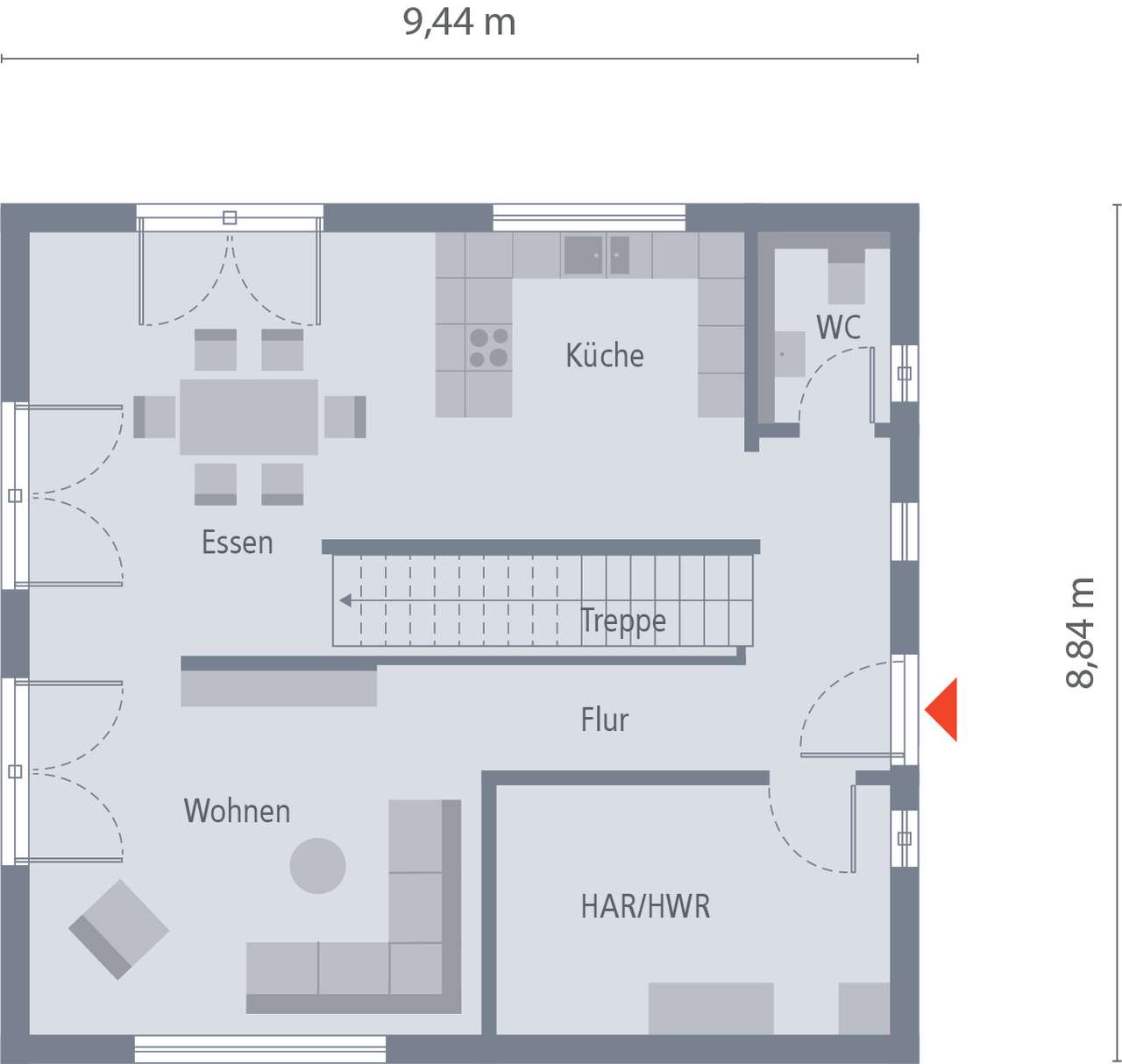 Okal -Haus Raum Saarbrücken ,Zweibrücken, Neunkirchen