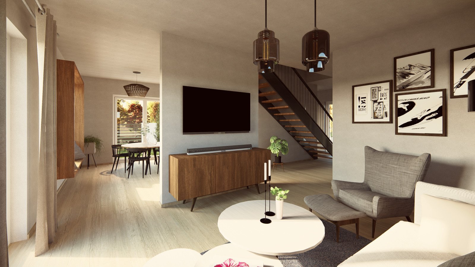 EINFAMILIENHAUS MIT OFFENER ARCHITEKTUR