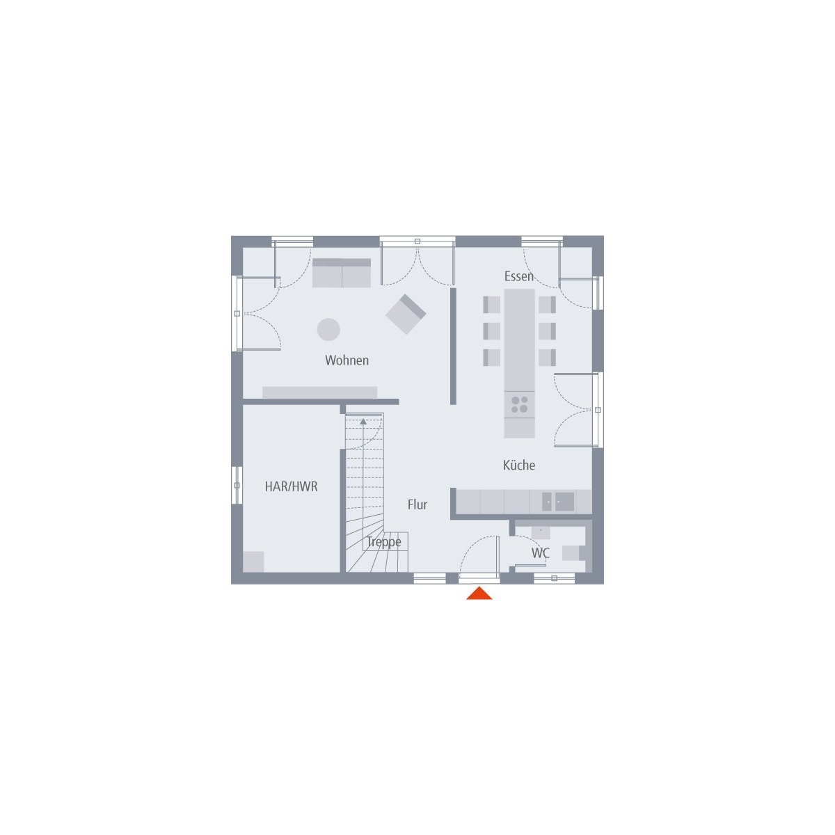 GROSSES HAUS AUF KLEINER FLÄCHE