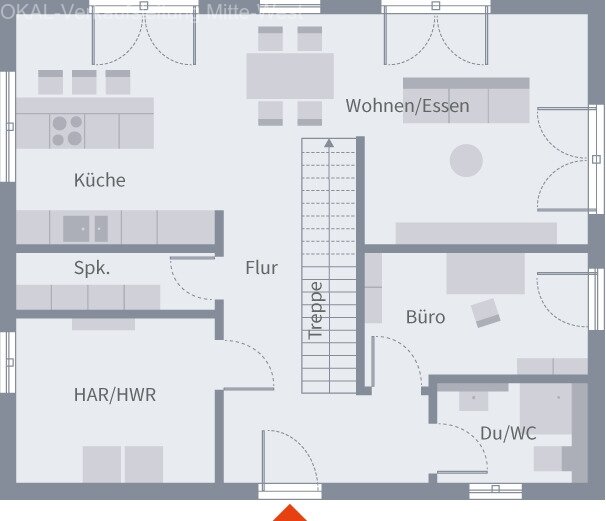 Klare Linien, offenes Leben, wohnen mit Charakter