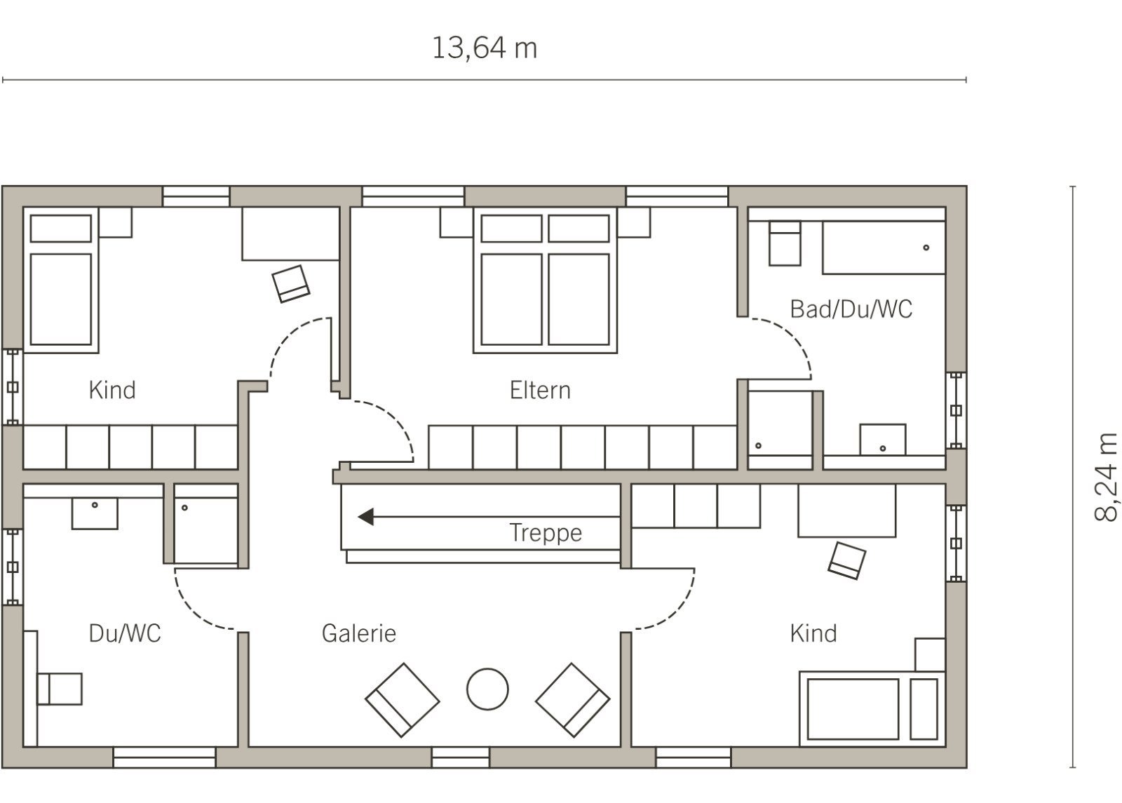 SO VIEL RAUM IN EINEM HAUS
