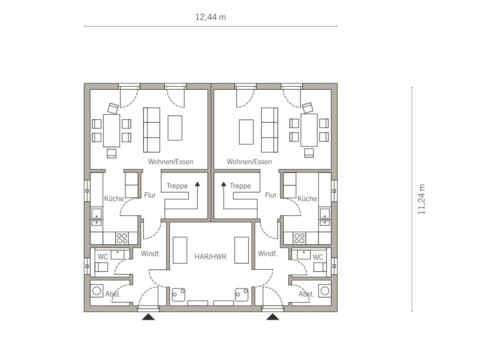 EIN HAUS, ZWEI EINHEITEN