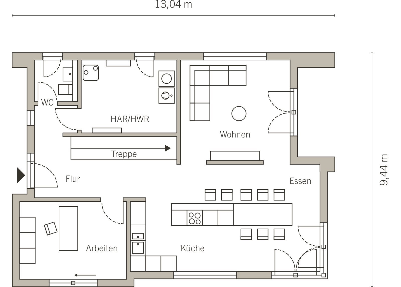 MODERNES DESIGNHAUS