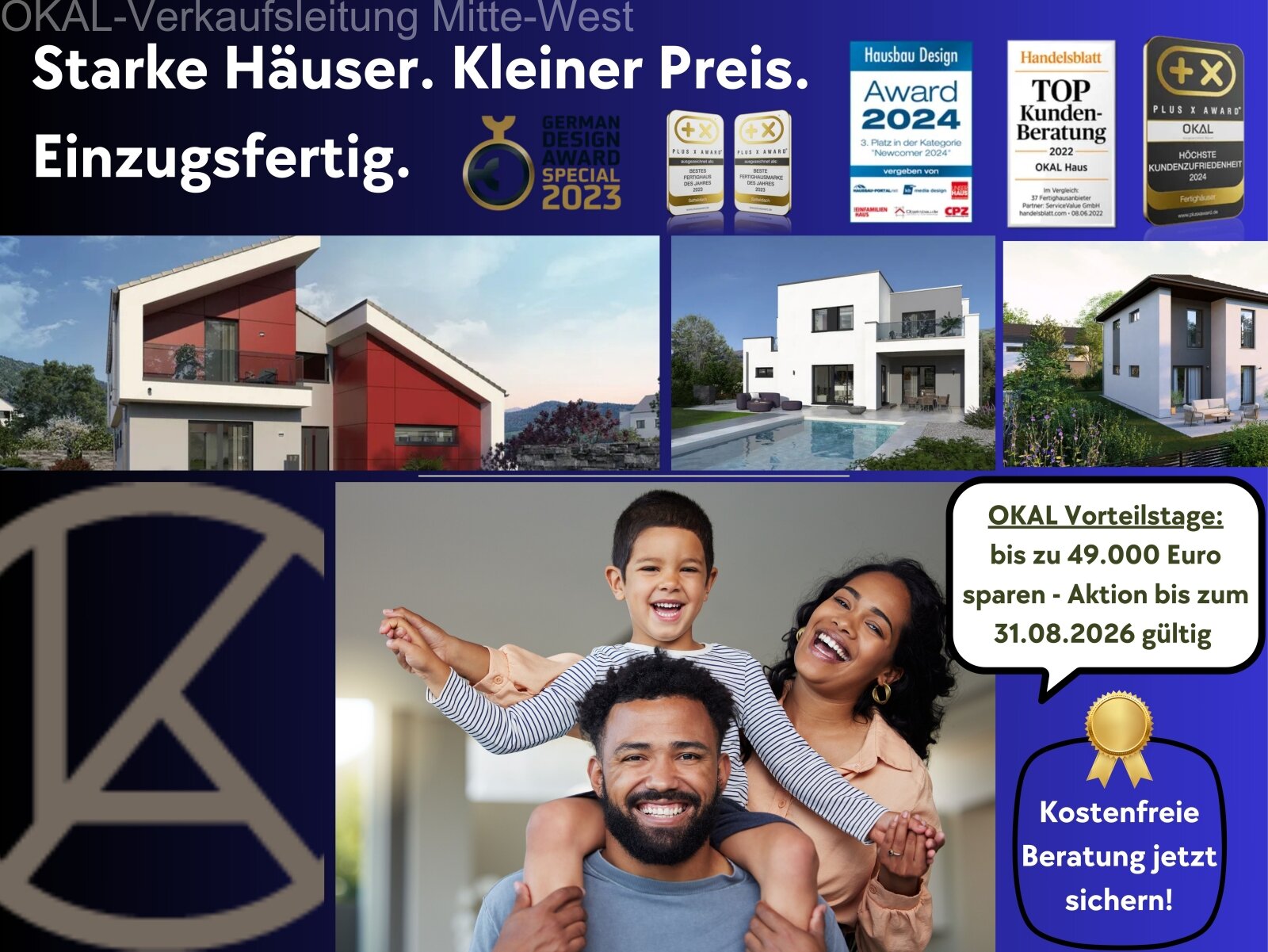 Starke Häuser zum Bestpreis - Willkommen bei OKAL!