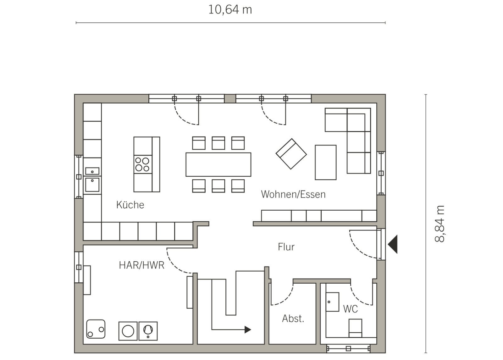 EIN HAUS, DAS WILLKOMMEN HEISST