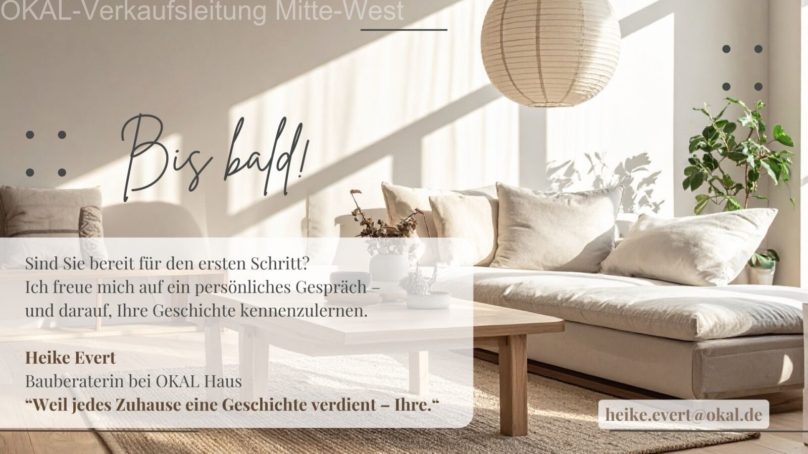 AKTIONSPREIS! Klare Linien - offenes Leben