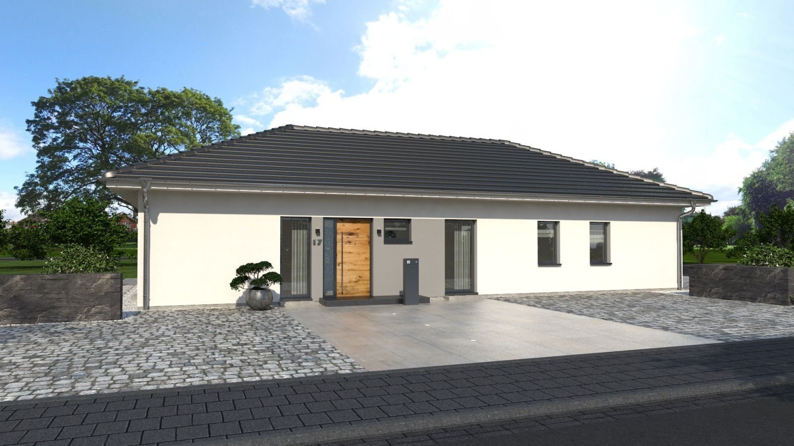 DER BUNGALOW FÜR GROSSE TRÄUME-inkl. Einliegerwohnung-malervorbereitet-gebaut auf Ihrem Grundstück oder mit unserem Grundstücksservice