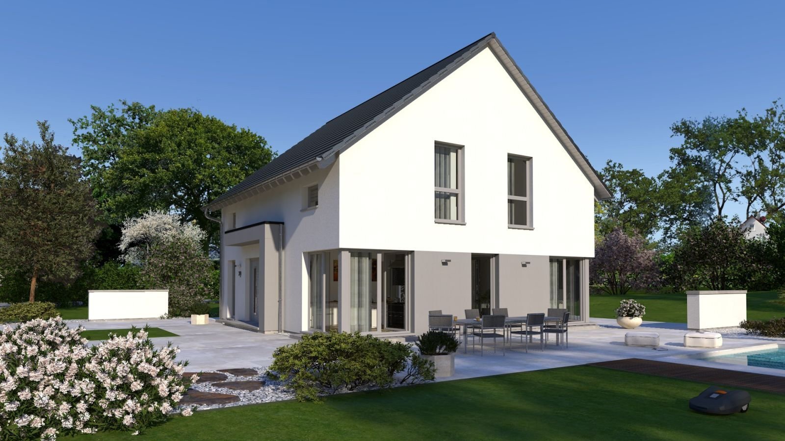 Das lichtdurchflutete Design-Haus - Made by OKAL