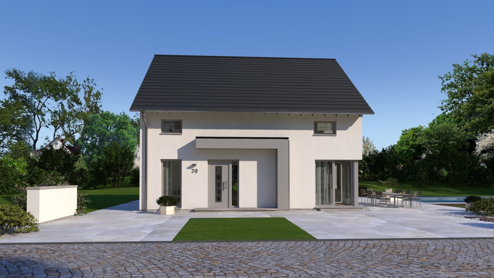 Das lichtdurchflutete Design-Haus - Made by OKAL
