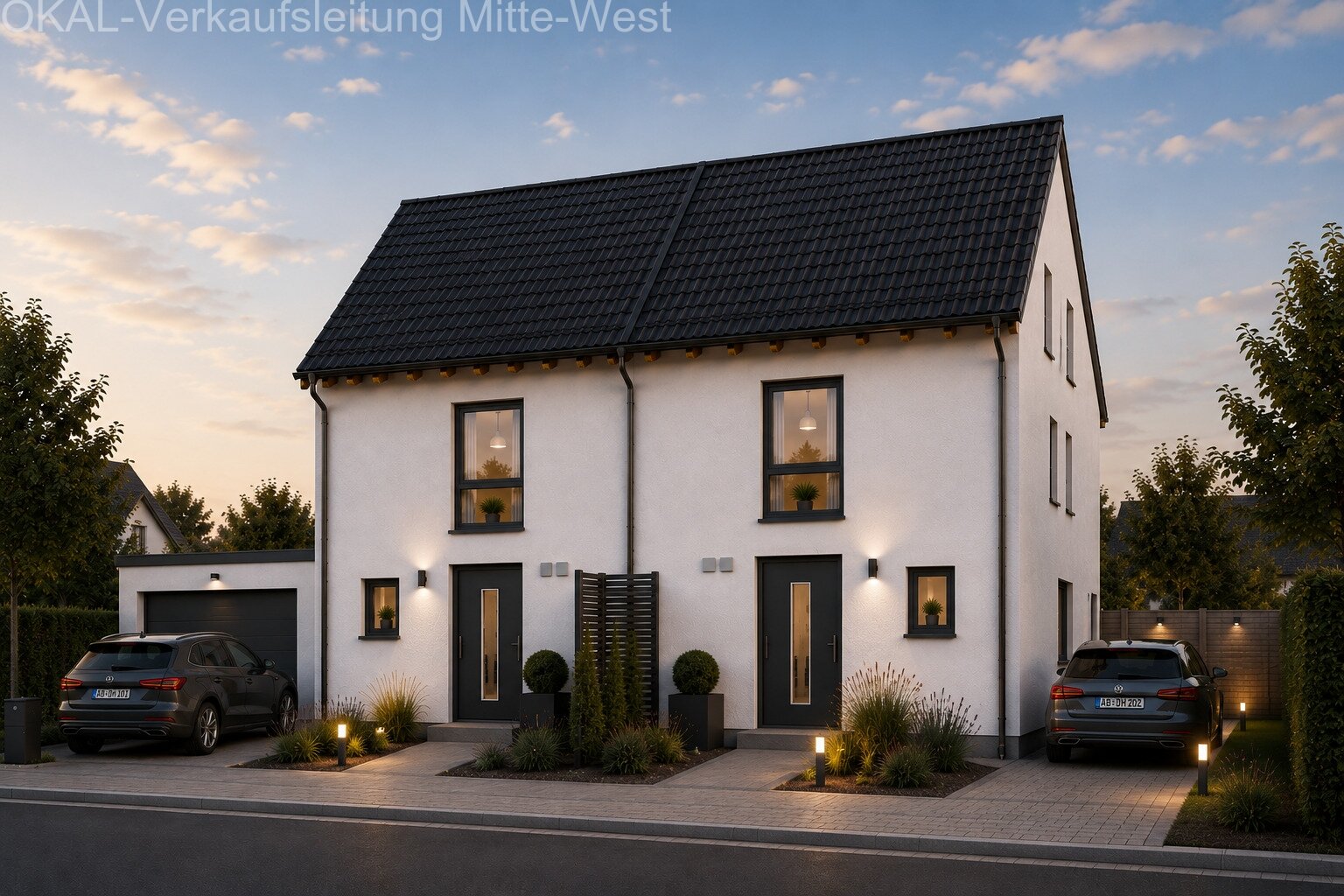 Baupartner gesucht: Moderne 2,5 geschossige Doppelhaushälfte inkl. Grundstück
