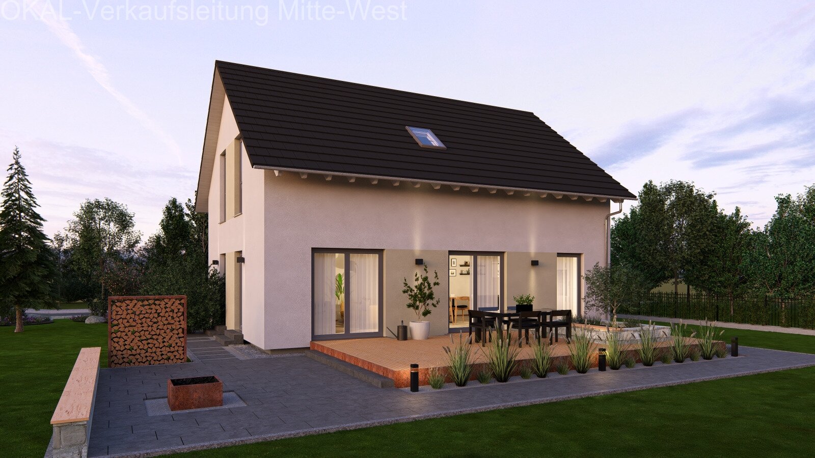 Klassischer Grundriss - großzügiges Haus - Design 12 in Hirschberg an der Bergstraße