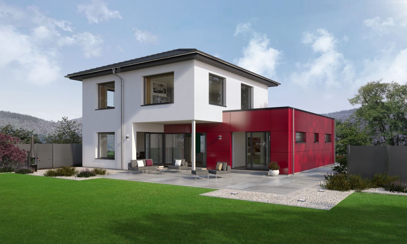 EINFAMILIENHAUS MIT STAFFELGESCHOSS