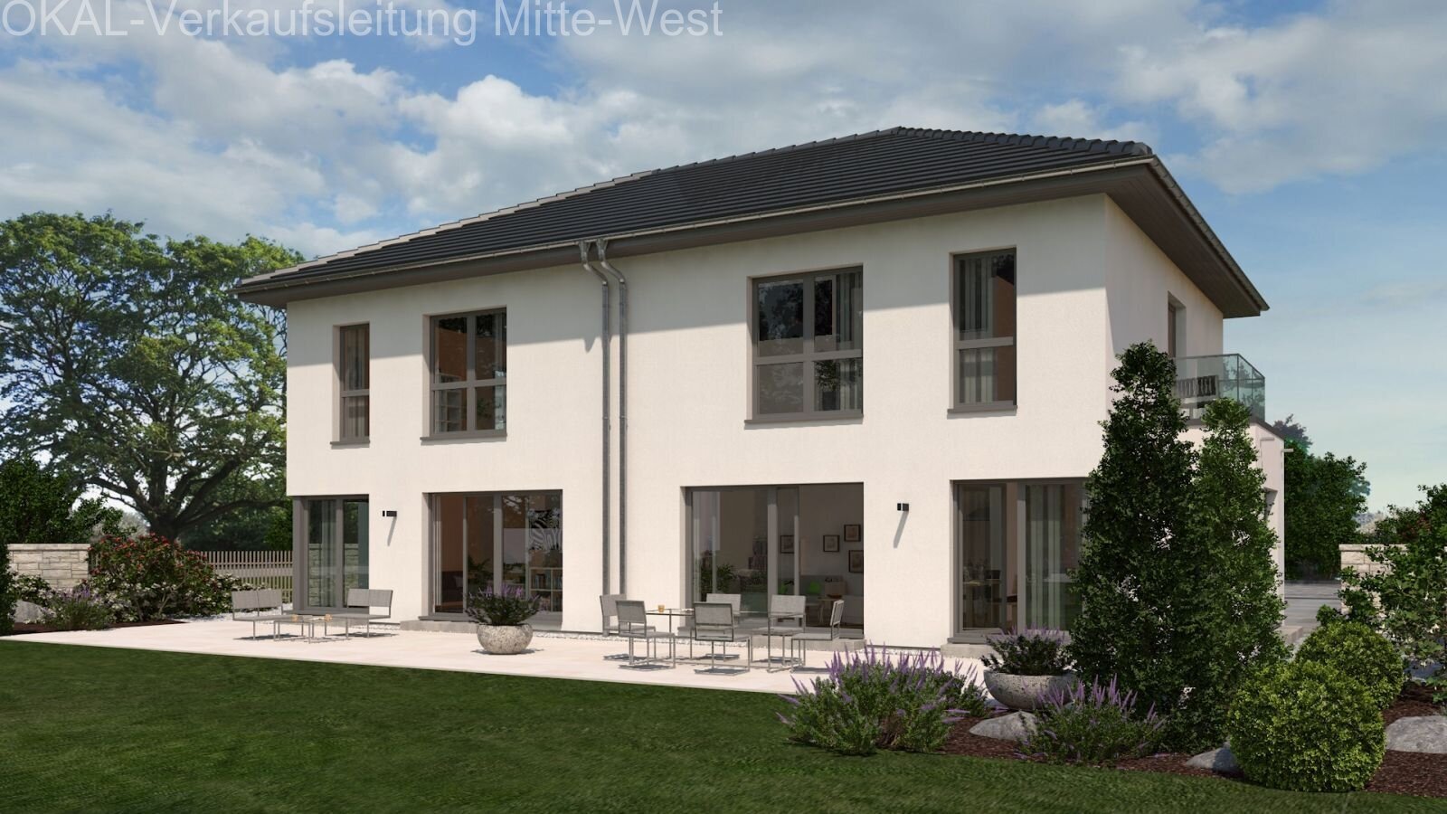 Urbane Stadtvilla für zwei Familien - ZweiRaum 13 OKAL - in Hemsbach 