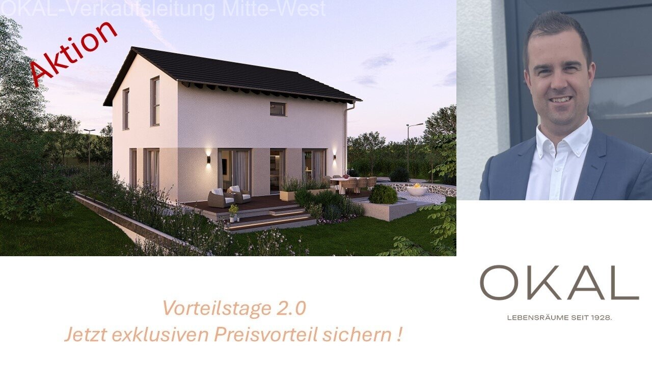 AKTION !! - KLARE LINIEN, OFFENES LEBEN - Malervorbereitet inkl. Grundstück