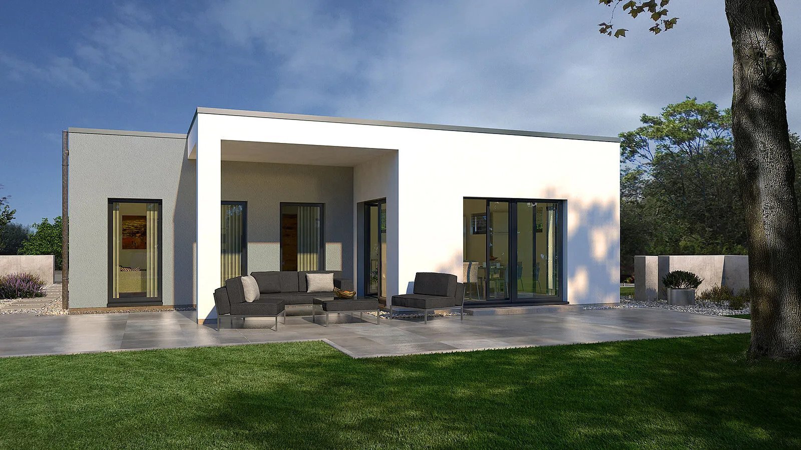 Bungalow 2: das ideale Domizil für Singles, Paare und Kleinfamilien. Mit Wohnkeller.