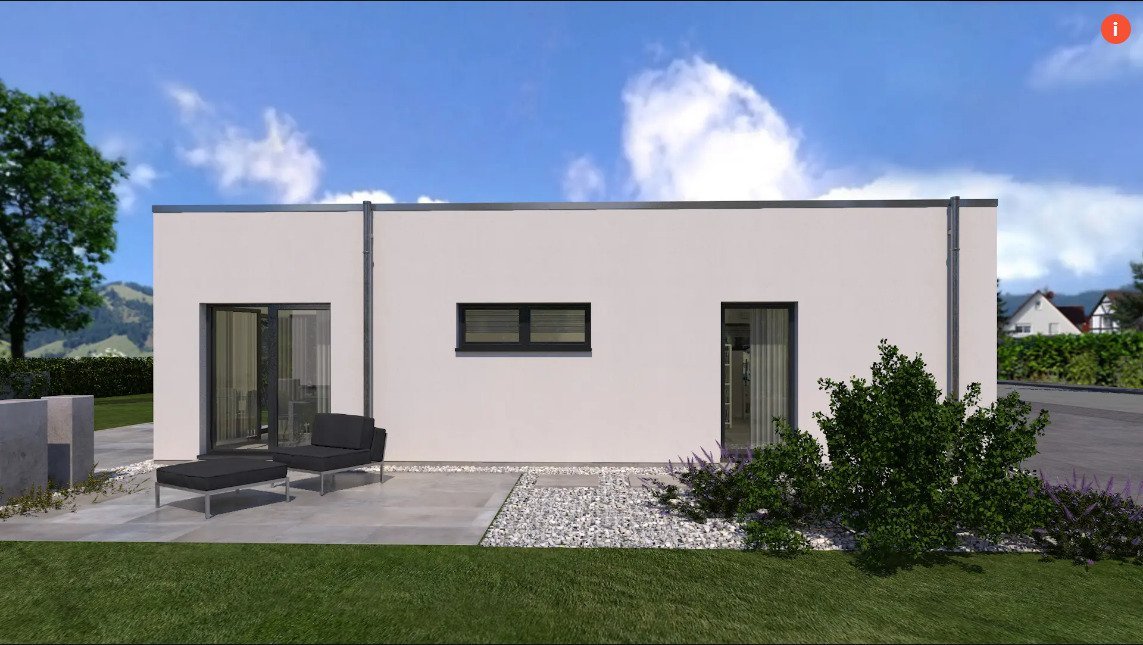 Bungalow 2: das ideale Domizil für Singles, Paare und Kleinfamilien. Mit Wohnkeller.