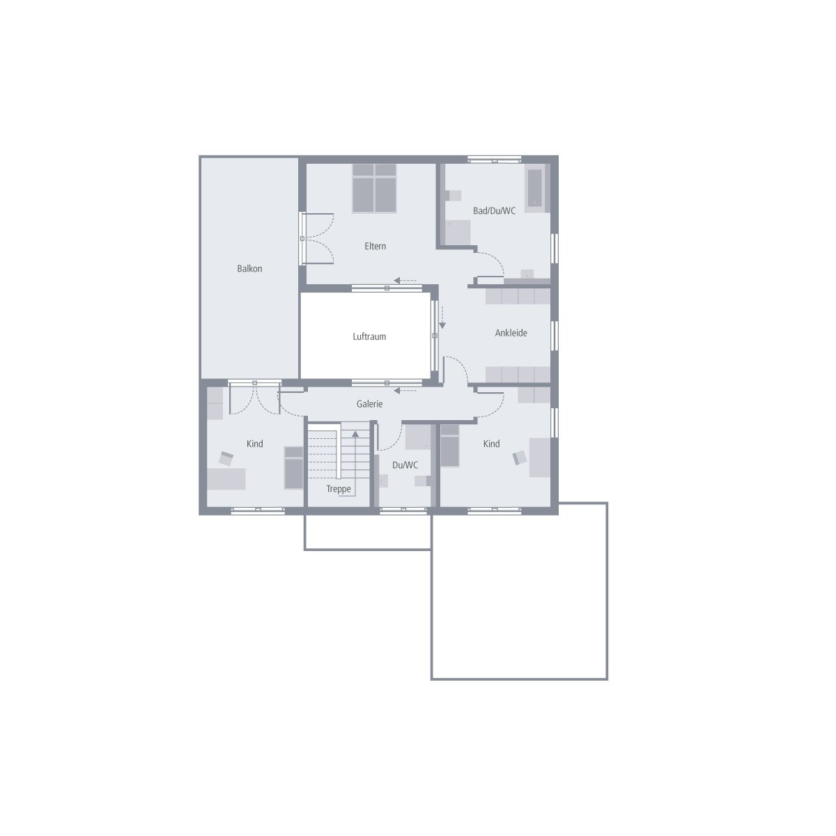 Atriumhaus von OKAL - Klassische Moderne als Blickfang