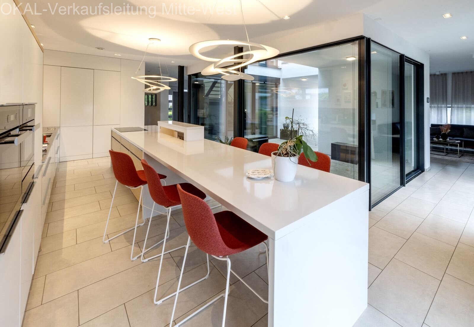 Atriumhaus von OKAL - Klassische Moderne als Blickfang