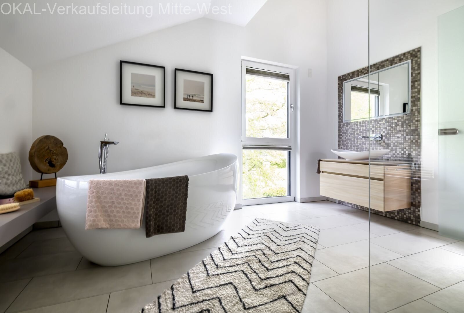 Atriumhaus von OKAL - Klassische Moderne als Blickfang