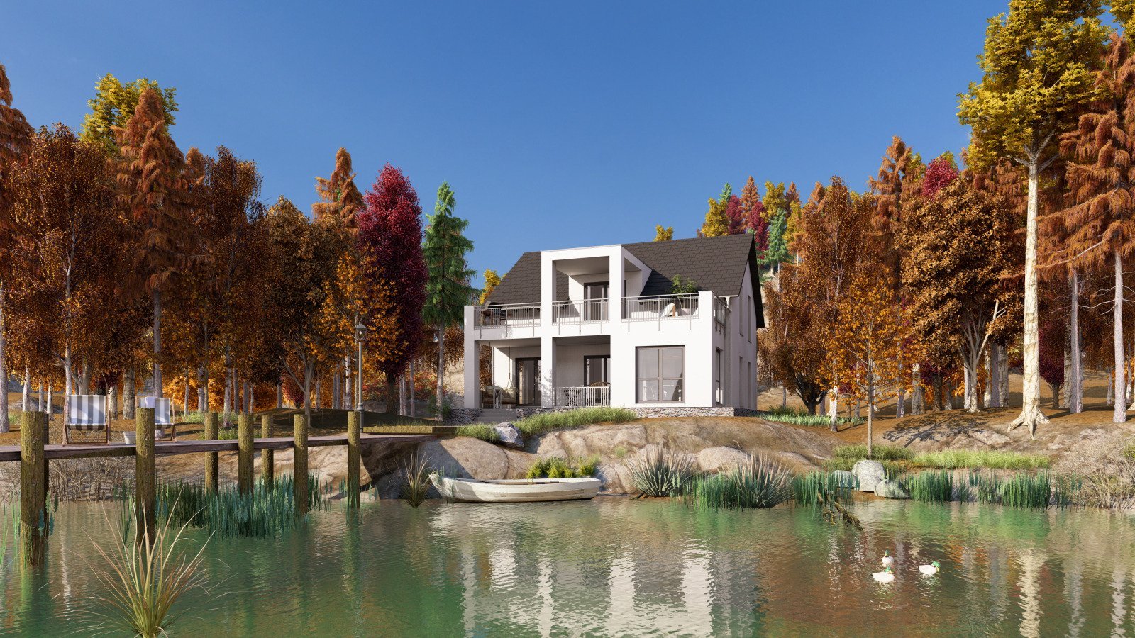 EXTRAVAGANT WOHNEN IM HAMPTON-STIL