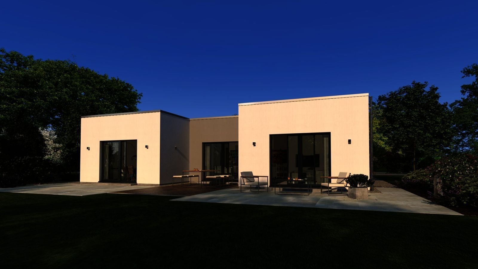 MODERNER BUNGALOW ZUR FREIEN ENTFALTUNG