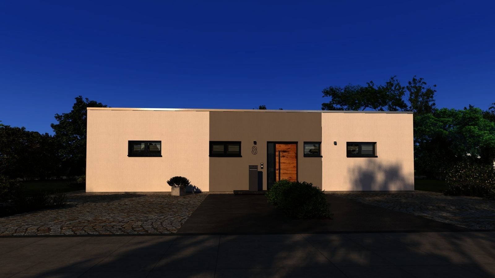 MODERNER BUNGALOW ZUR FREIEN ENTFALTUNG