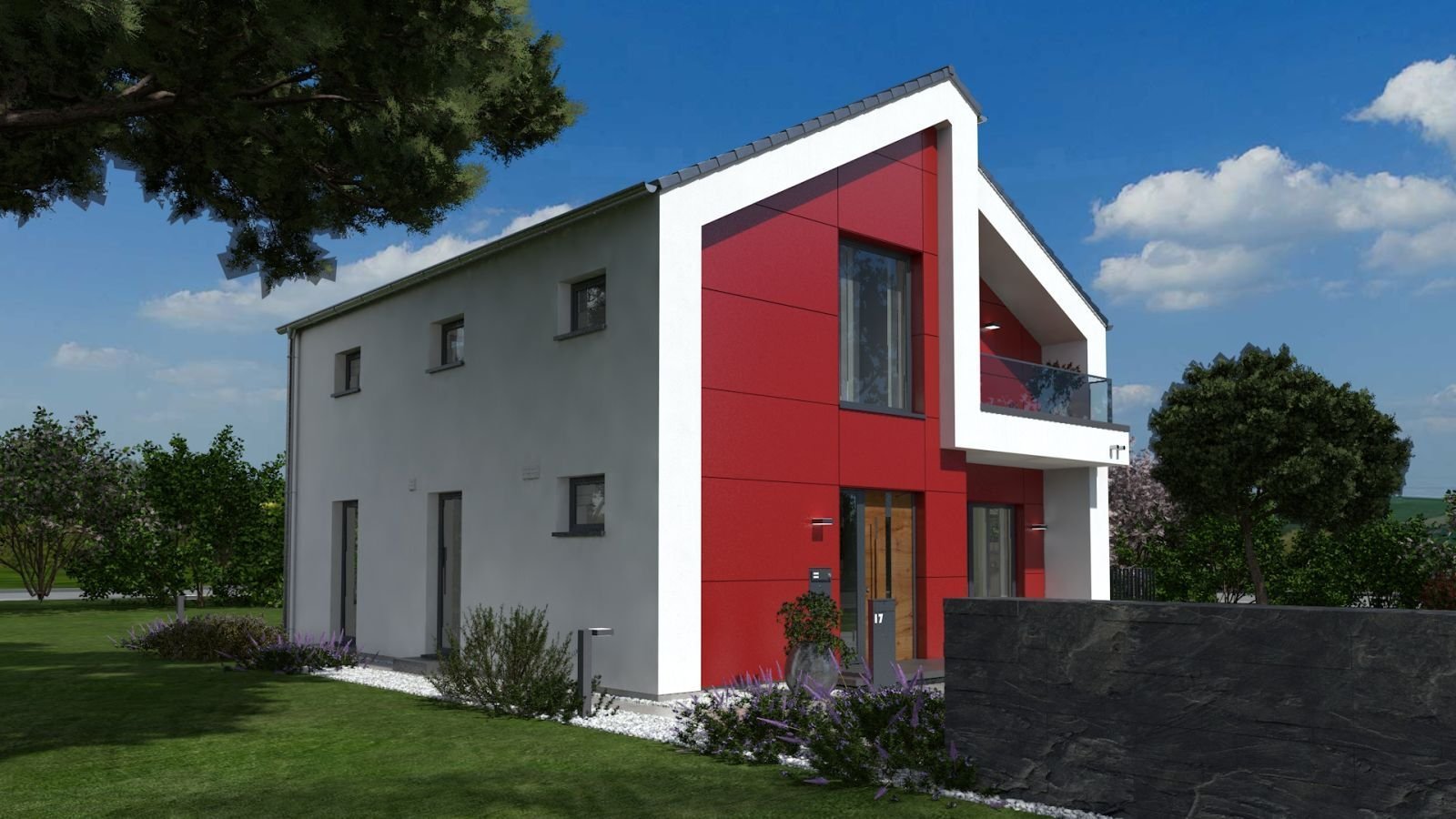EINFAMILIENHAUS MIT MODERNEM DESIGNANSPRUCH