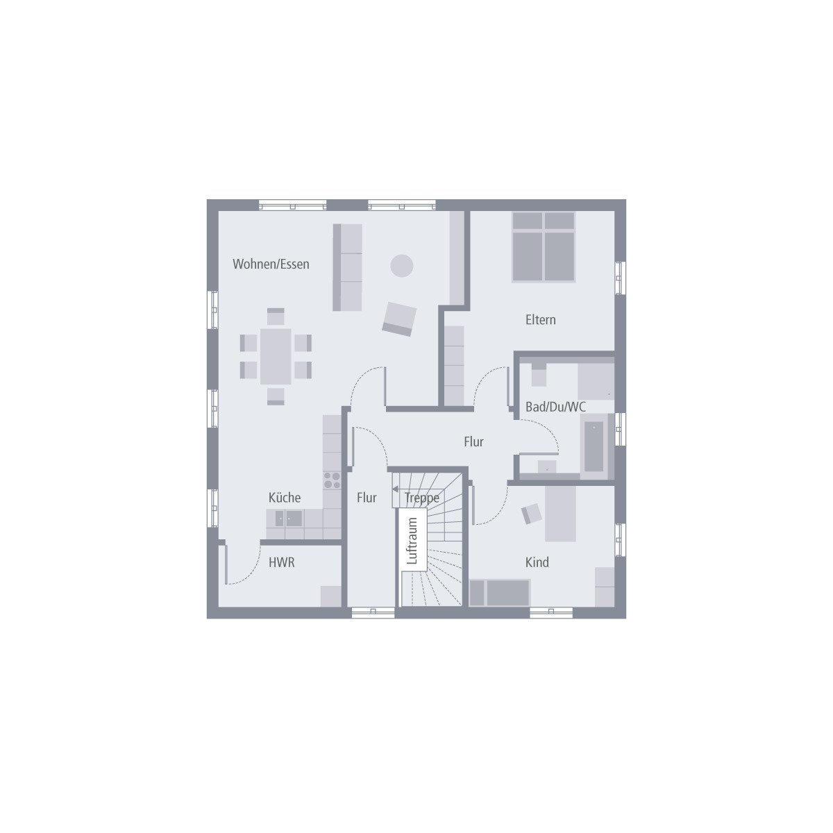 UNSER 2-GE­NE­RA­TIO­NEN-HAUS: BESONDERER KOMFORT FÜR BESONDERE ANSPRÜCHE