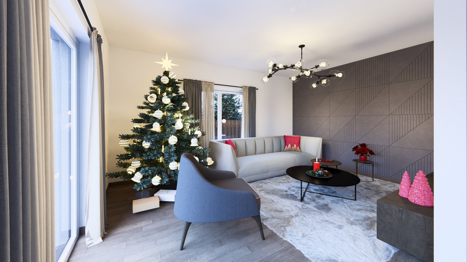 Winterzauber 5/7: EINZUGSFERTIGES EFH - ELEGANZ UND KOMFORT IN EINEM HAUS VEREINT