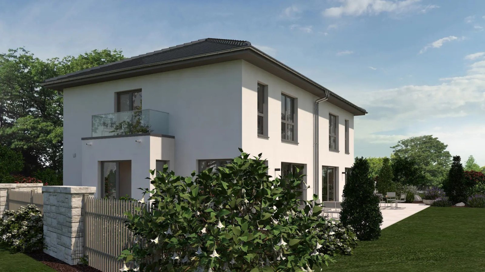 Urbane Stadtvilla für zwei Familien