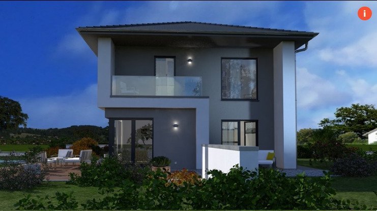 Mediterran-elegant präsentiert sich unsere Stadtvilla 13. Mit Wohnkeller.