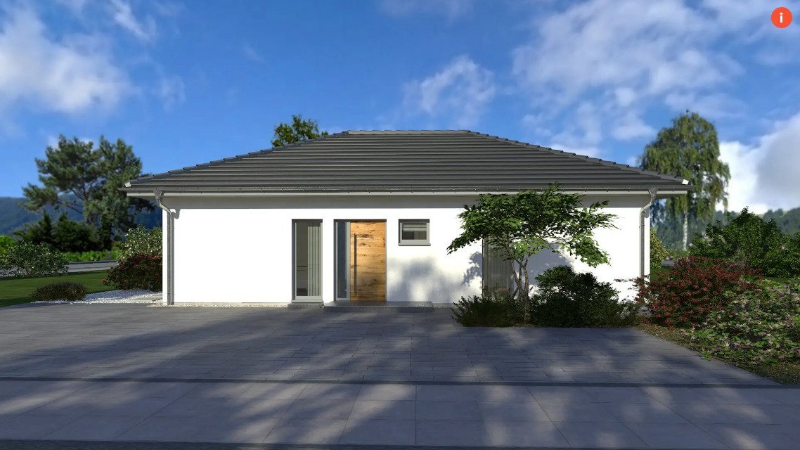 Bungalow 1: Modern wohnen – alles auf einer Ebene