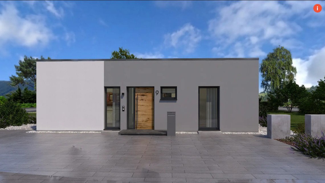 Bungalow 2: das ideale Domizil für Singles, Paare und Kleinfamilien. Mit Wohnkeller.