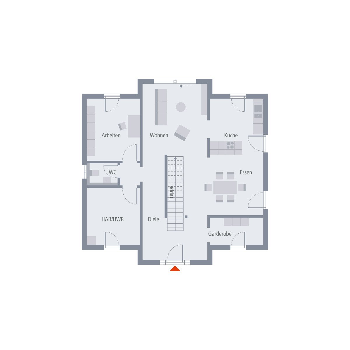 EIN HAUS IN VOLLENDETER PERFEKTION - Malervorbereitet inkl. Grundstück