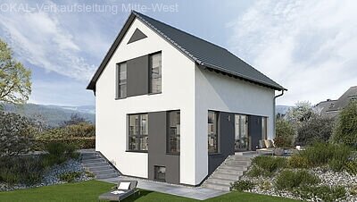 Wohnen am Berg mit einem Okal-Haus