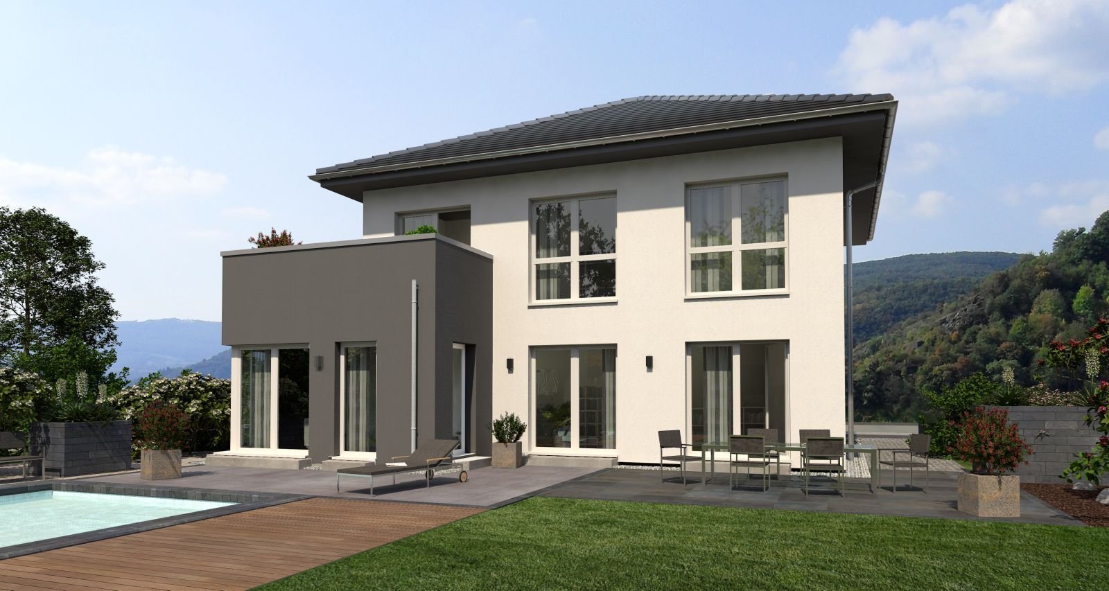 EINZUGSFERTIG:2-GE­NE­RA­TIO­NEN-HAUS INKL. GRUNDSTÜCK