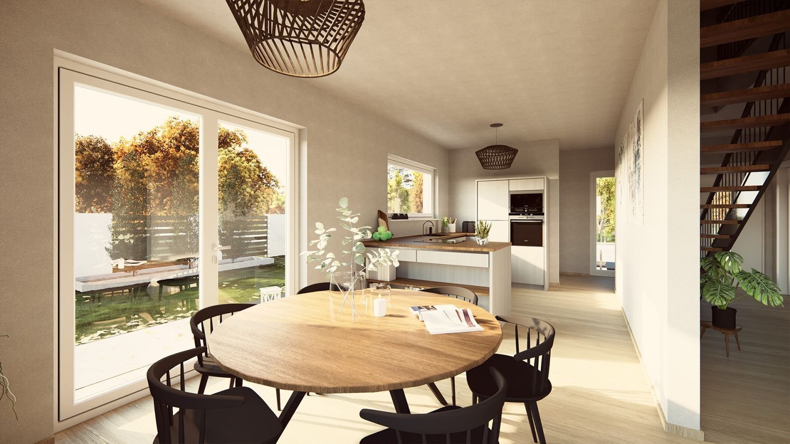 HAUS MIT GRUNDSTÜCK; EINFAMILIENHAUS MIT OFFENER ARCHITEKTUR