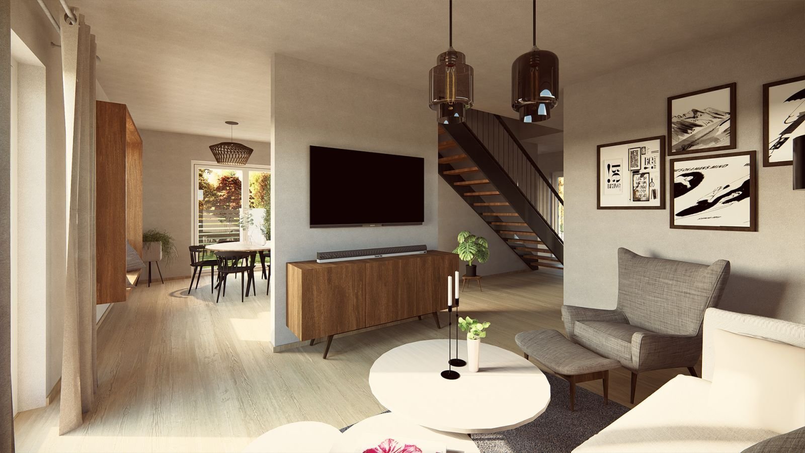 HAUS MIT GRUNDSTÜCK; EINFAMILIENHAUS MIT OFFENER ARCHITEKTUR