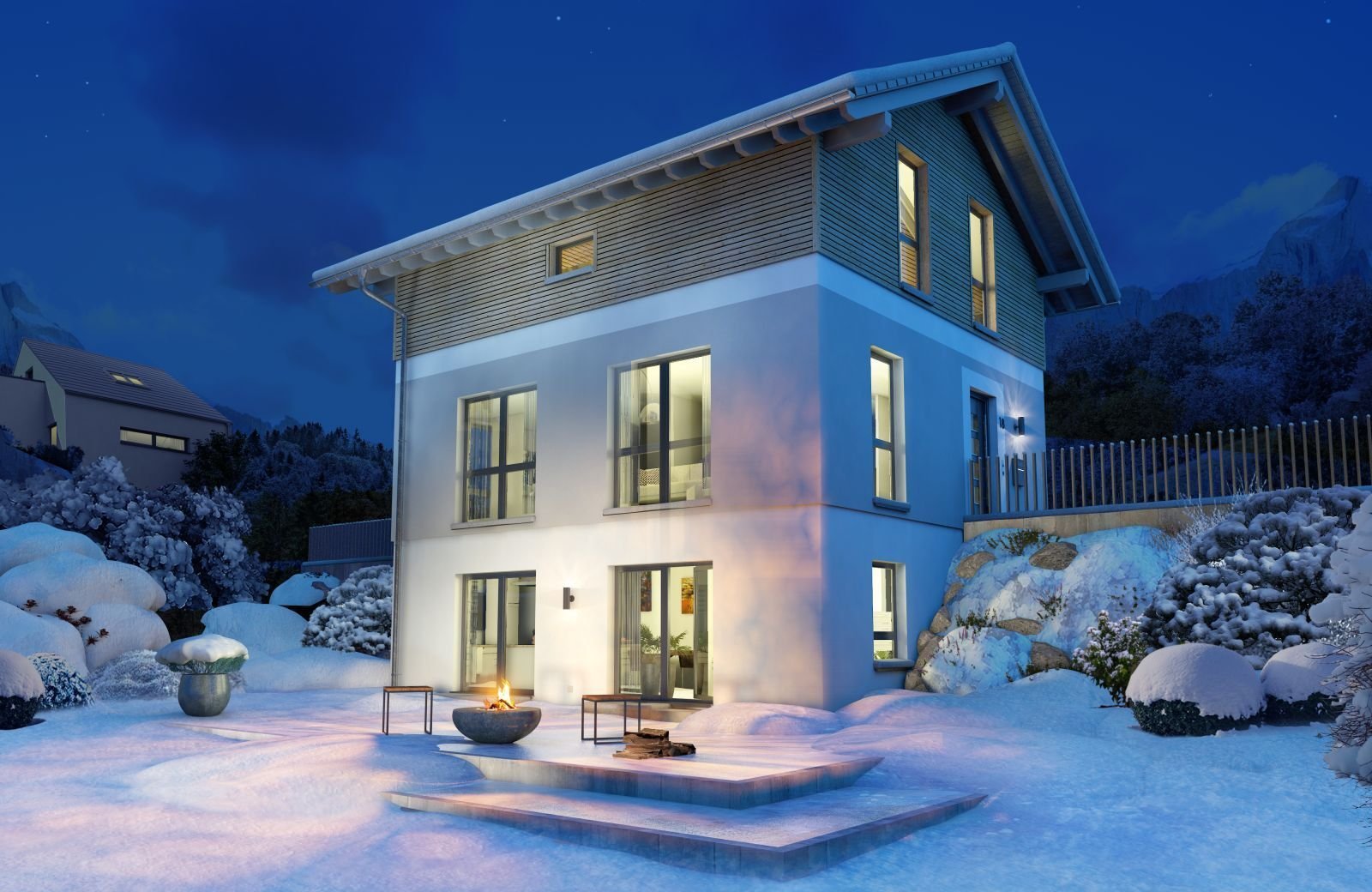 EIN HAUS FÜR BESONDERE GEGEBENHEITEN AM BERG - Malervorbereitet inkl. Grundstück