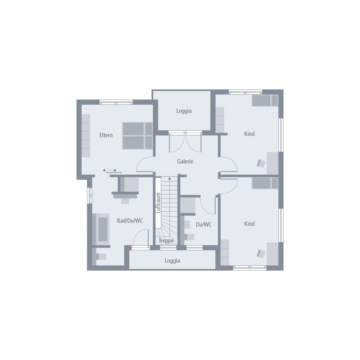 BAUHAUS-STIL TRIFFT MODERNE - Malervorbereitet inkl. Grundstück