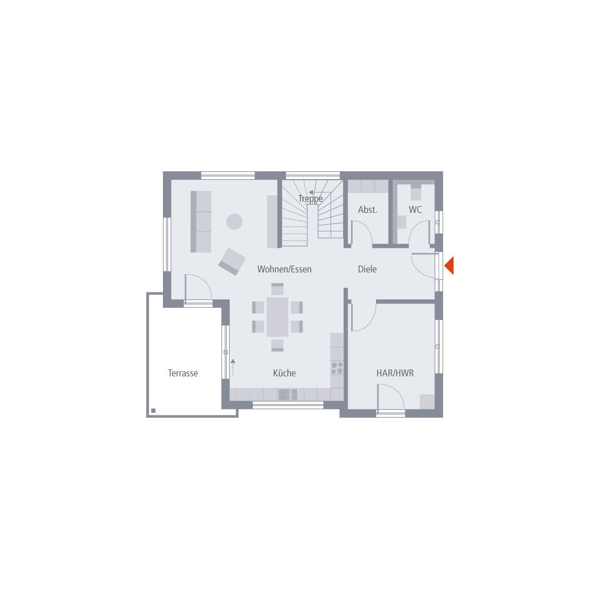 BAUHAUS-ARCHITEKTUR MEETS WOHNKOMFORT - Malervorbereitet inkl. Keller & Grundstück