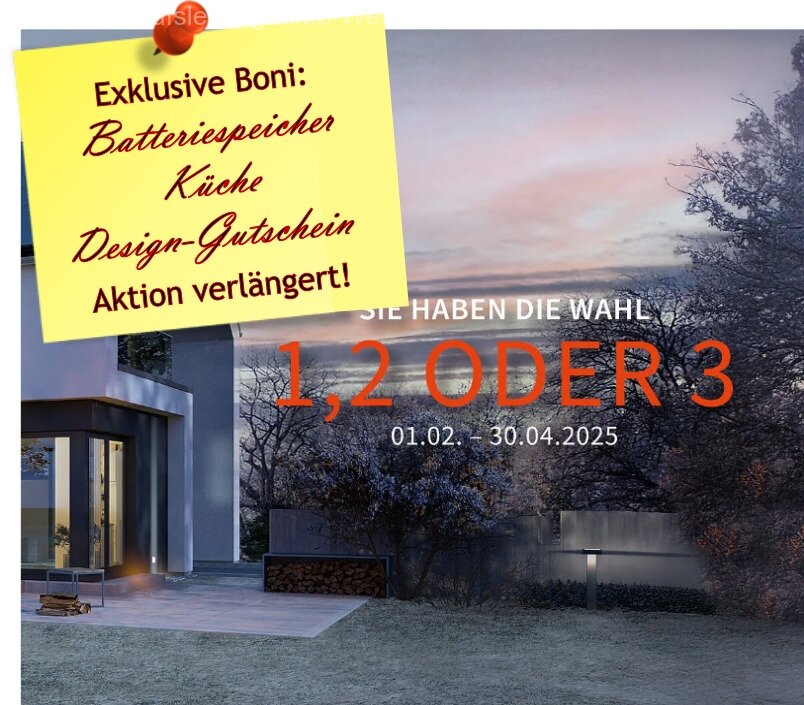 Form follows function! Modernes Design, das sich leben lässt!