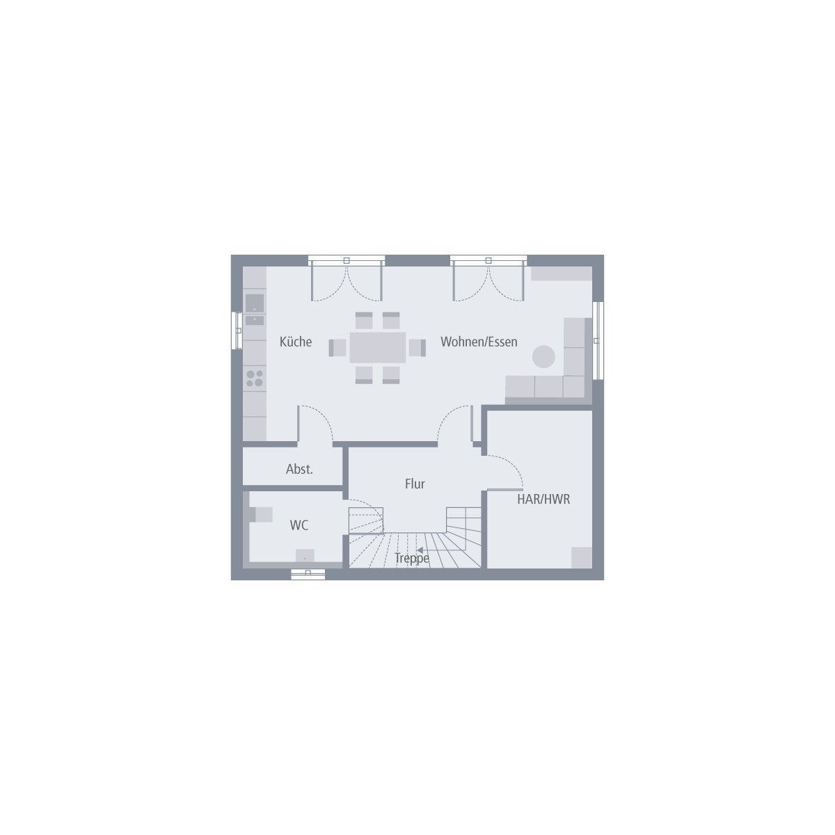 DESIGNHAUS AM BERG MIT FERNBLICK