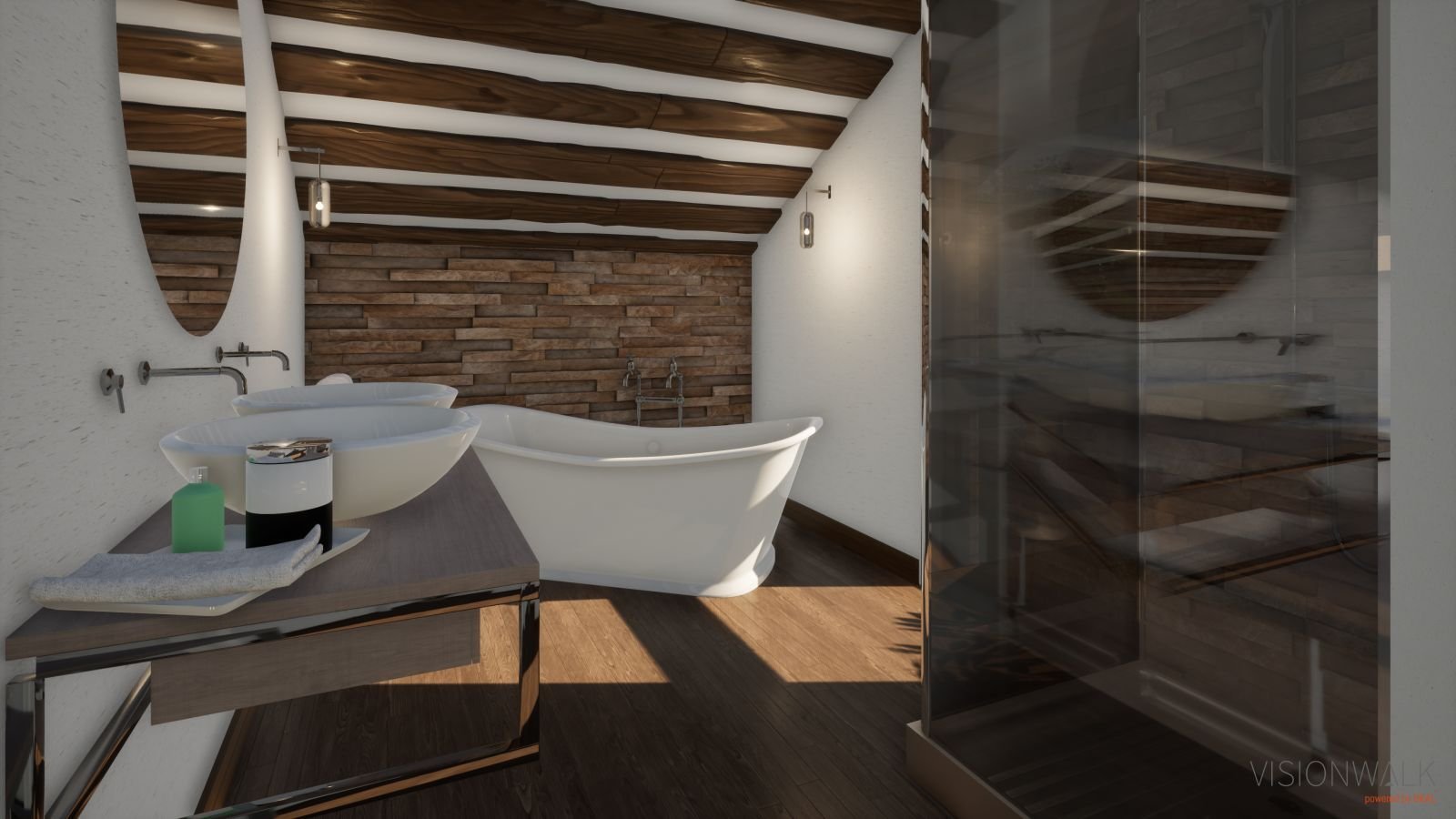 DESIGNHAUS AM BERG MIT FERNBLICK